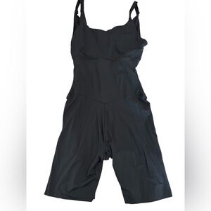 Maidenform Shapewear Romper Bodysuit Tummy Control Compression Black L